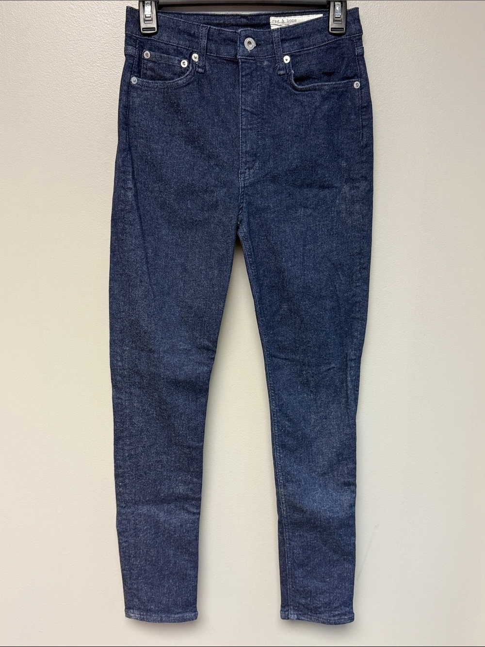 rag & bone Nina High Rise Skinny Jeans Women's 28 Dark Wash Stretch Denim